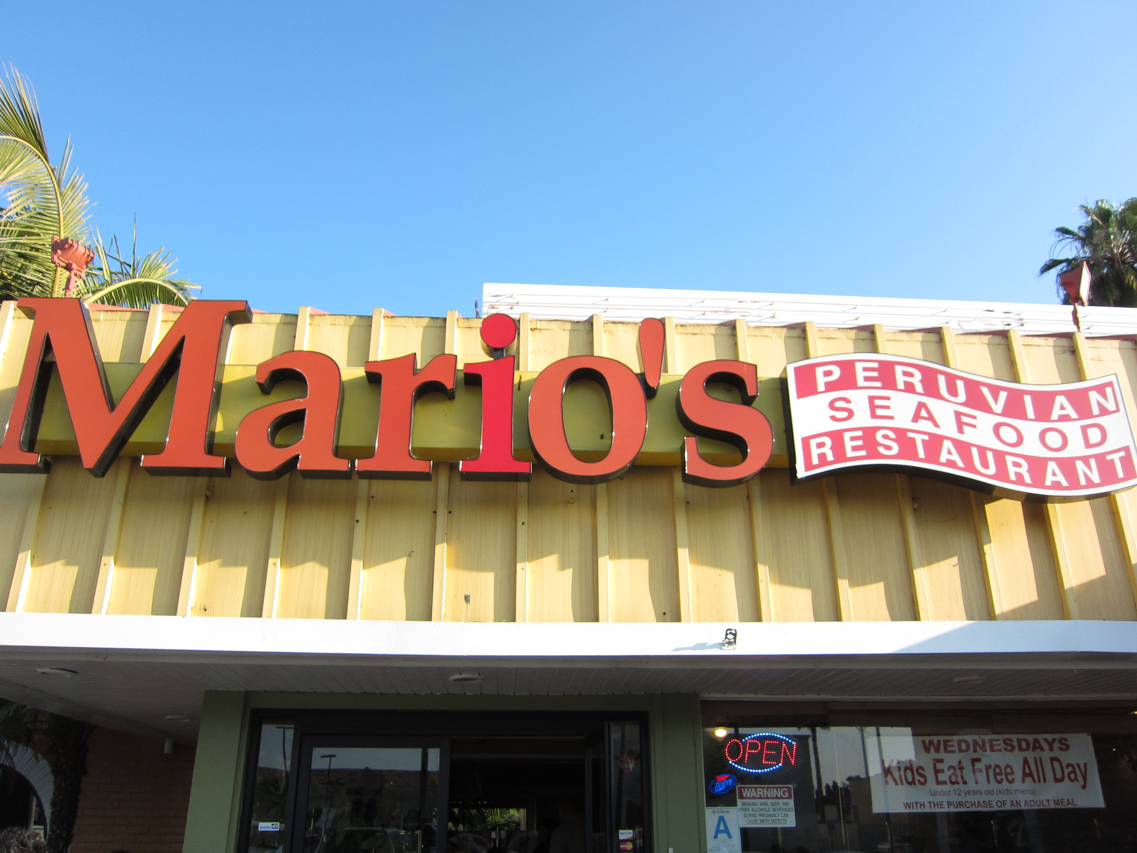 Marios Peruvian Los Angeles - vpr4ntl