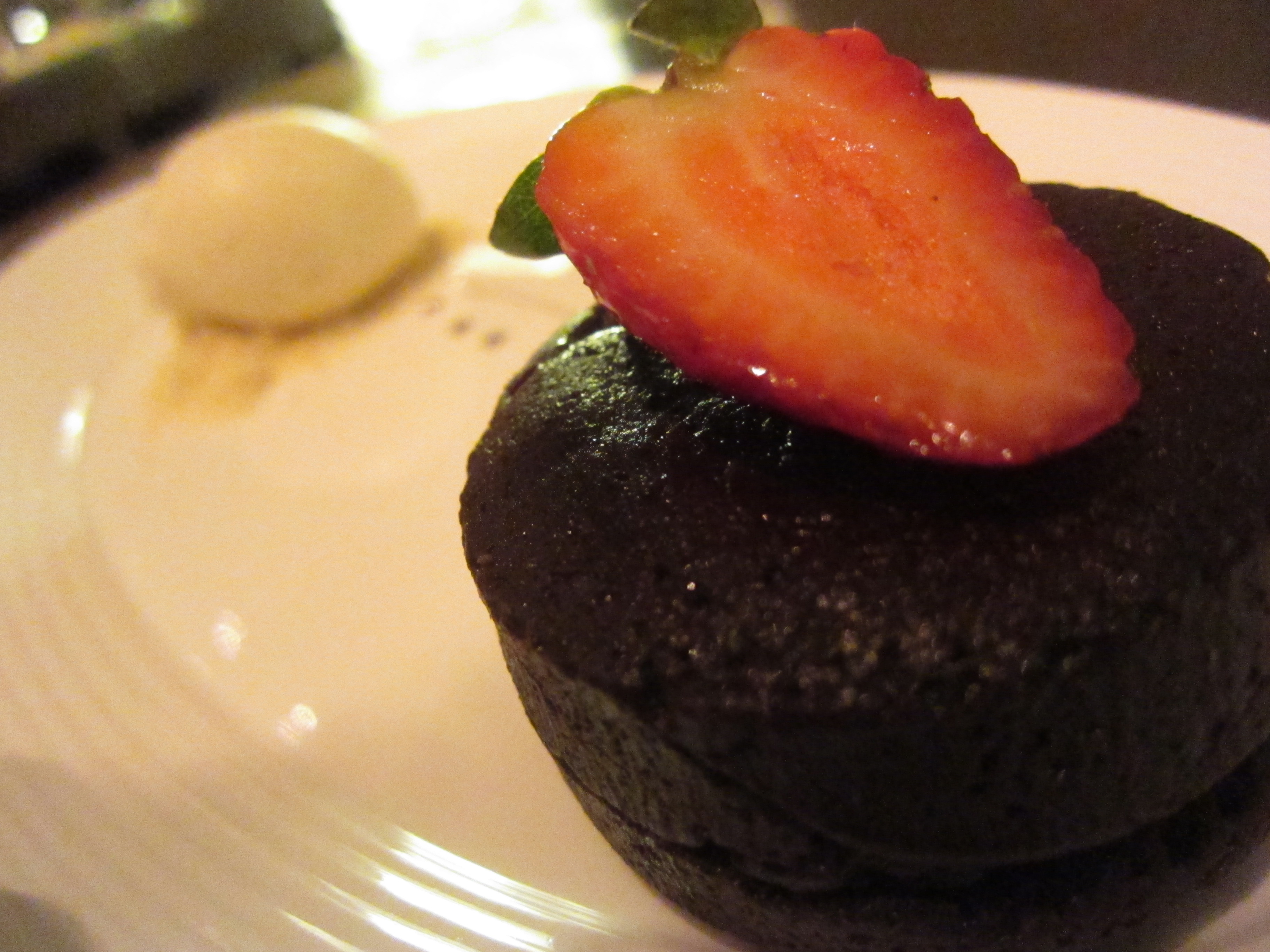 Gordon Ramsey at The London Chocolate Fondant