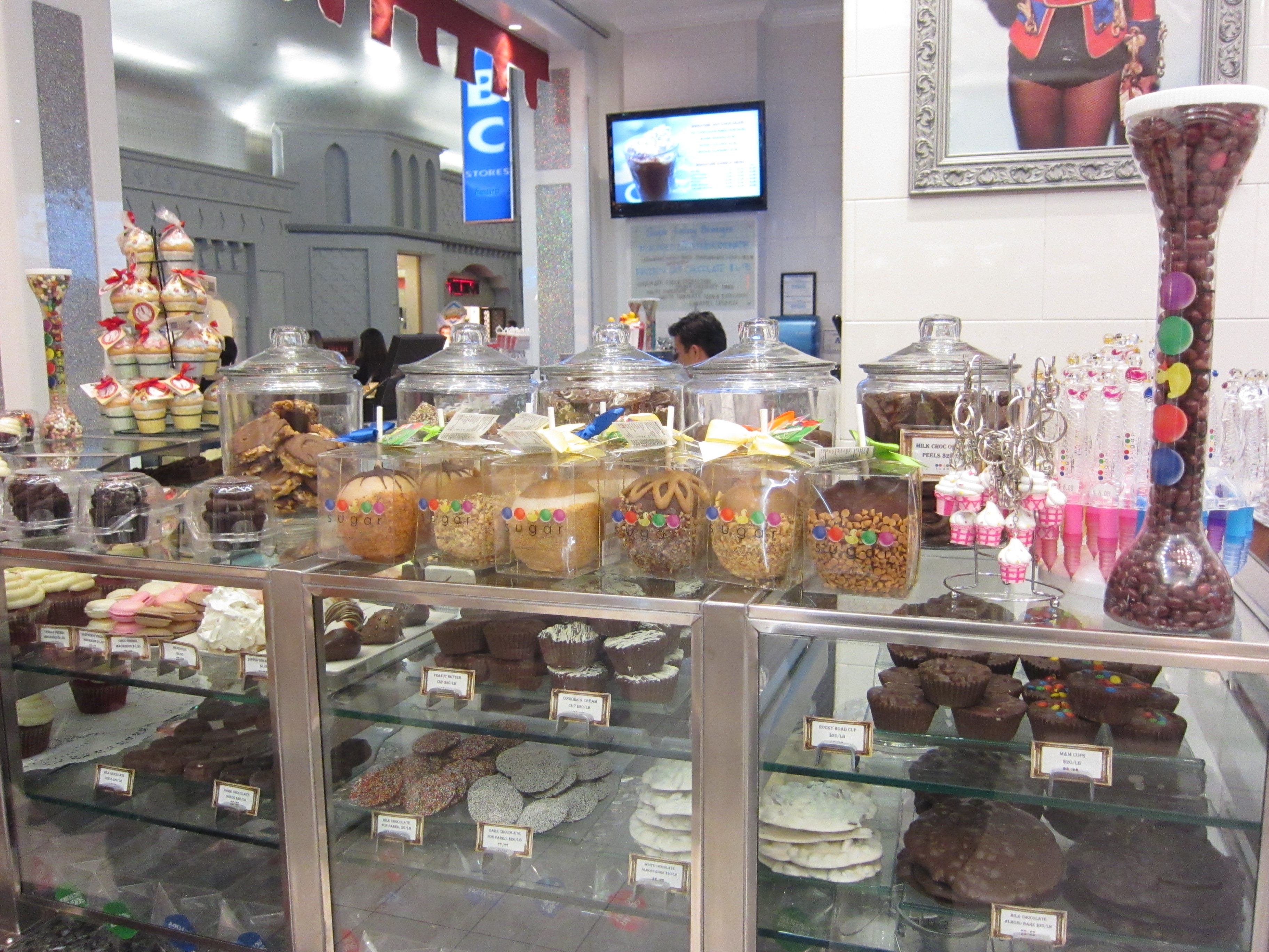 Sugar Factory Hollywood Counter