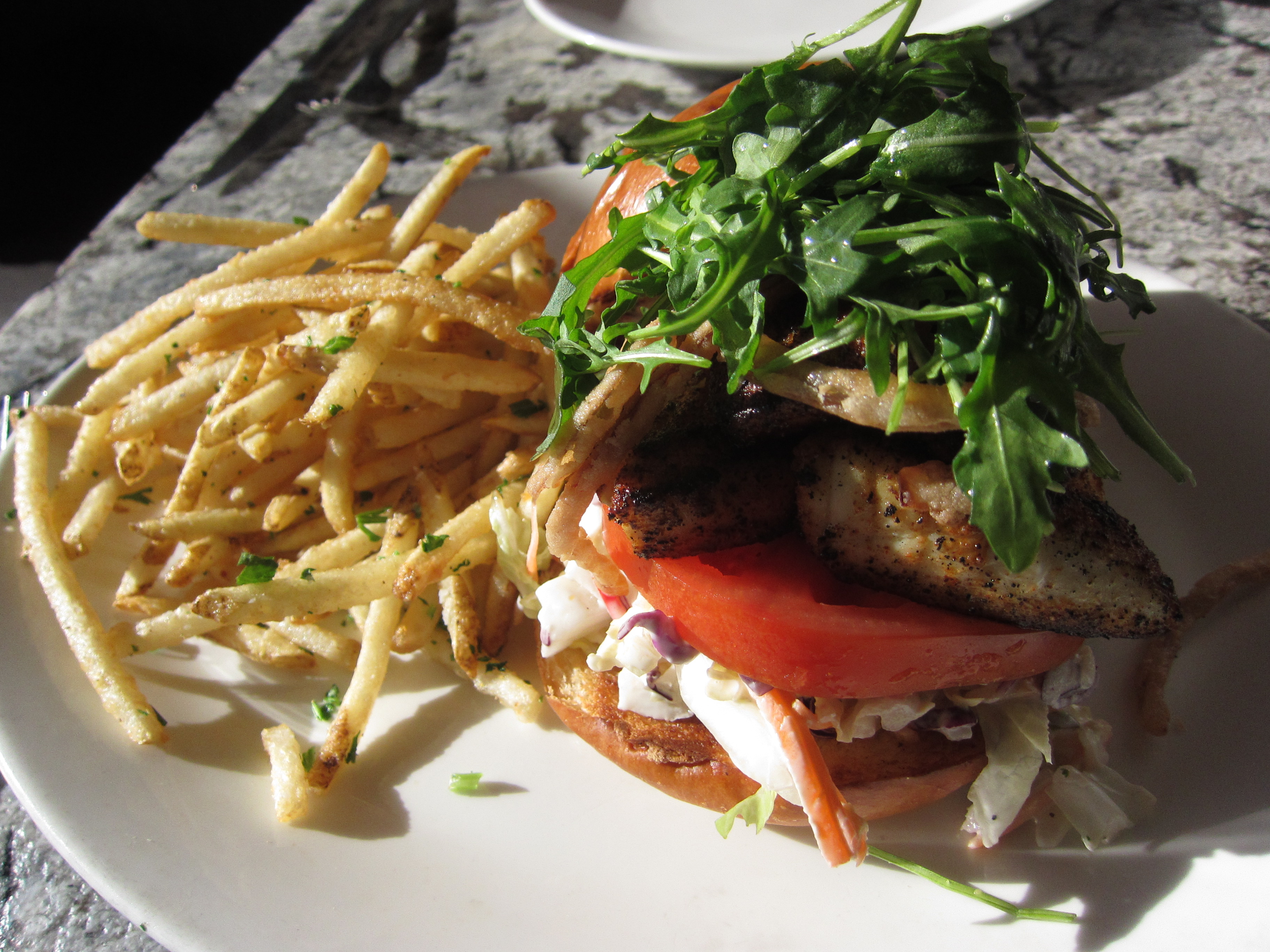 Nick’s Laguna Beach Halibut Sandwich