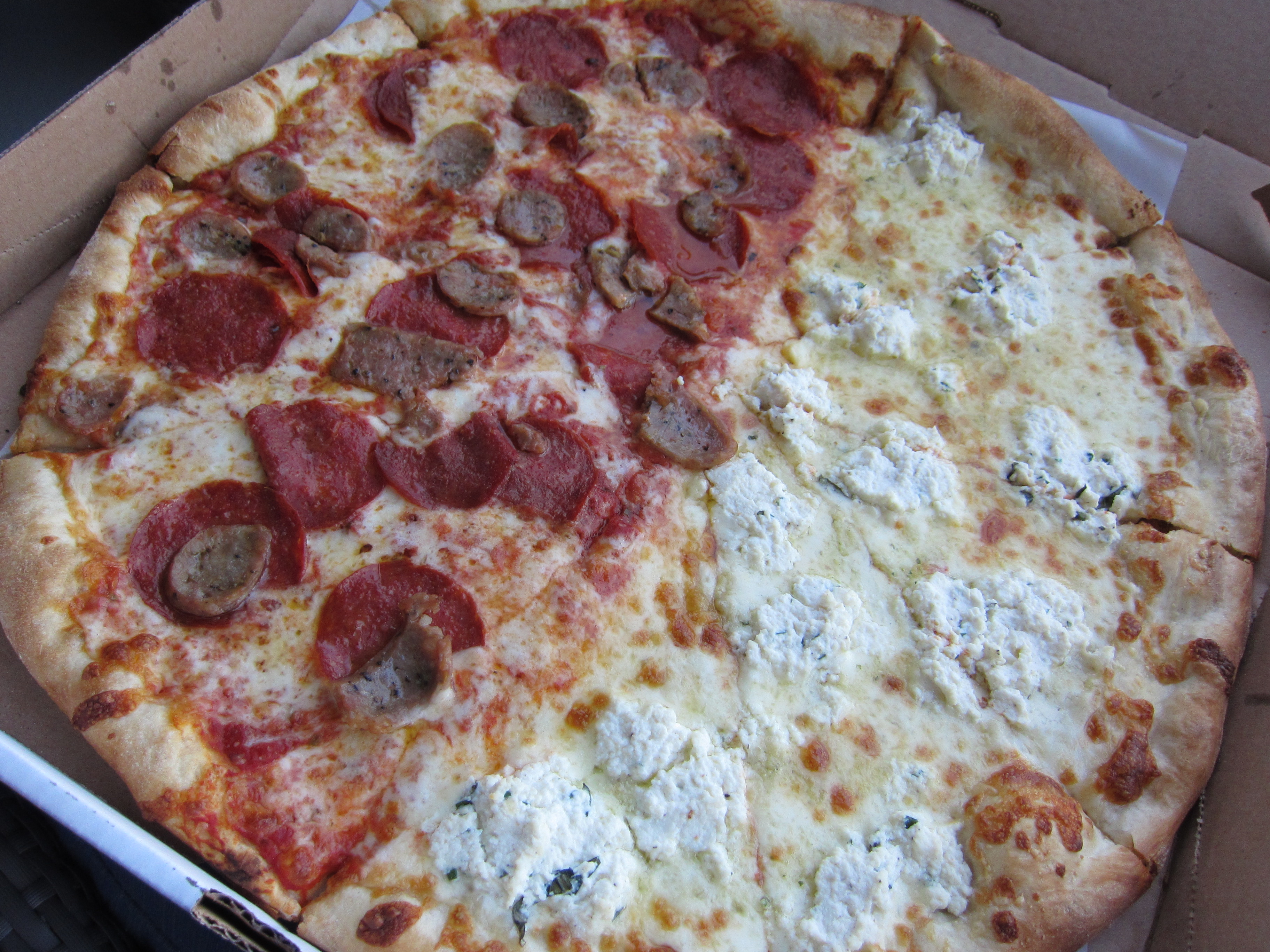 Secret Pizza Half and Half