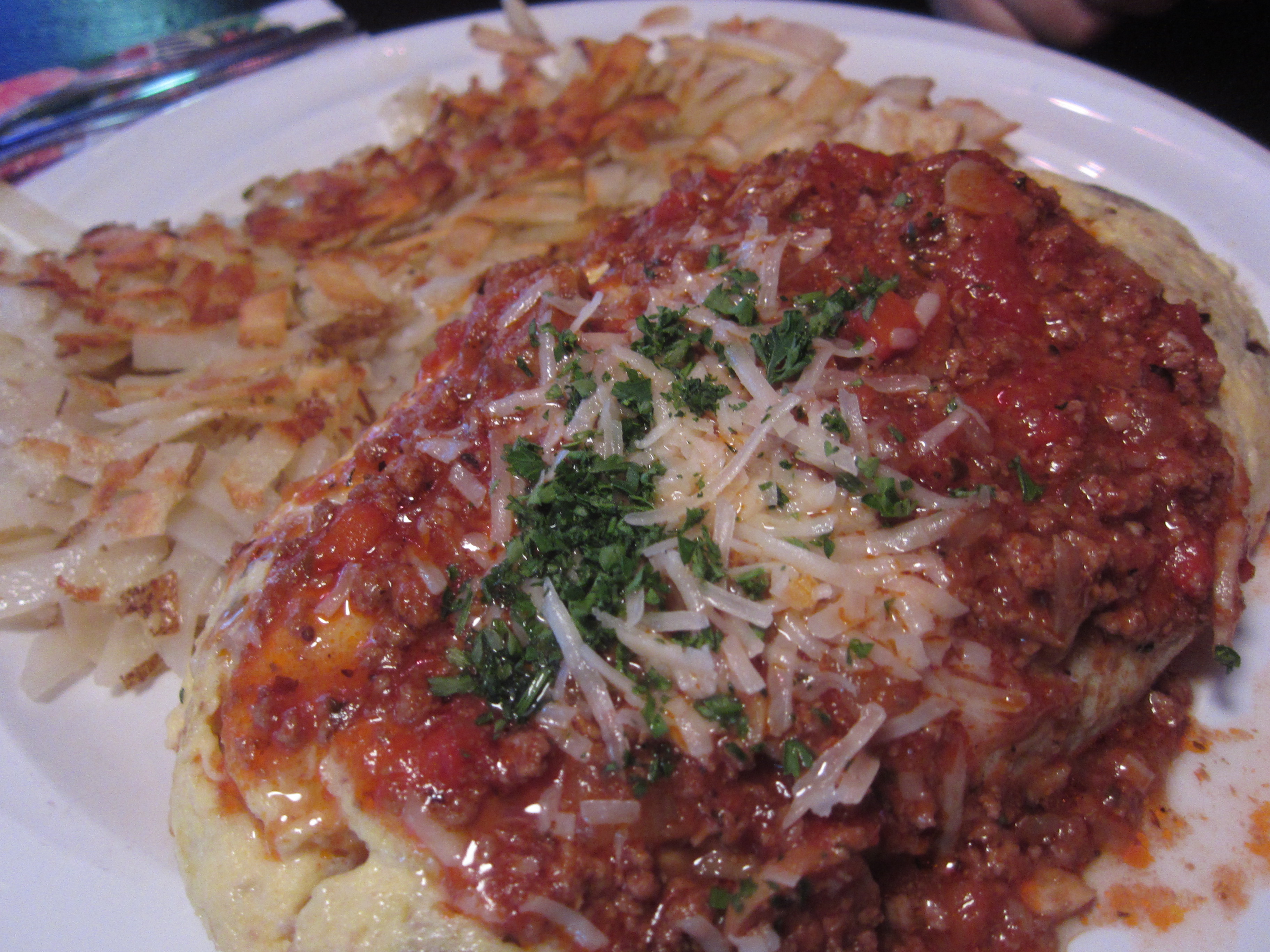 Peppermill Maserati Omelet